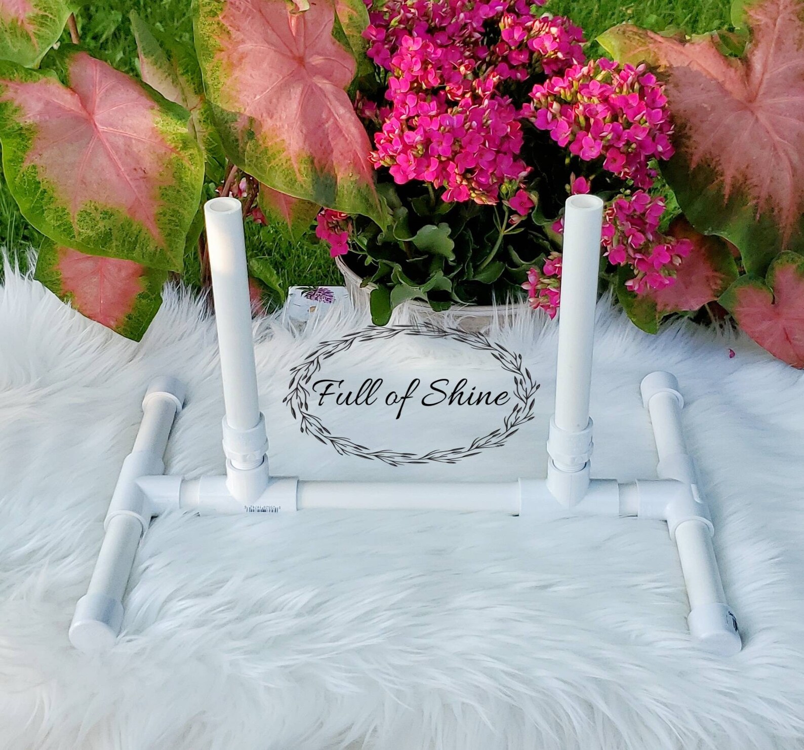 PVC DRYING RACK With 1/2 Inch Twist Arms Tumbler Drying Rack Etsy