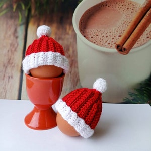 Funda para huevos de crochet Funda para huevos tejida a mano Fundas para huevos Calentadores de huevos