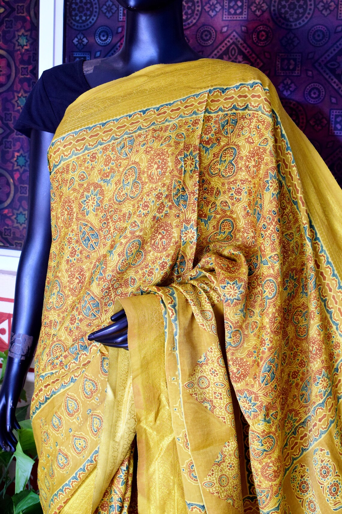 ajrakh print pants