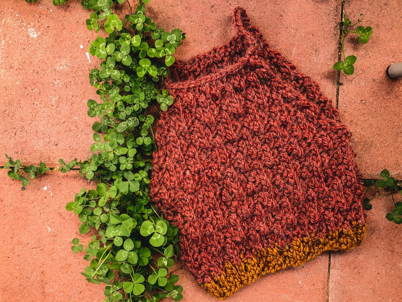 Crop It Like It's Hot Top Digital Download Chunky Knit Crop Top Pattern Knit Halter Top Pattern Quick Knit Beginner Friendly Knit image 10