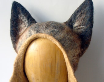 Animal Wool Hat With Ears  For Men And Women High Quality Gift