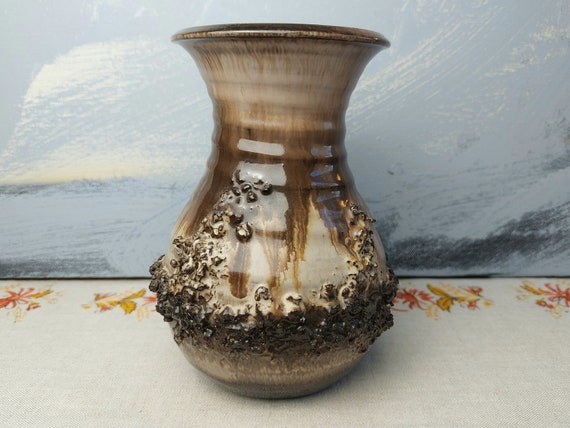 Glit Lava フラワーベース 花瓶 アイスランド ヴィンテージ Glit Iceland Lava Vase, Pottery Vase - Etsy Canada