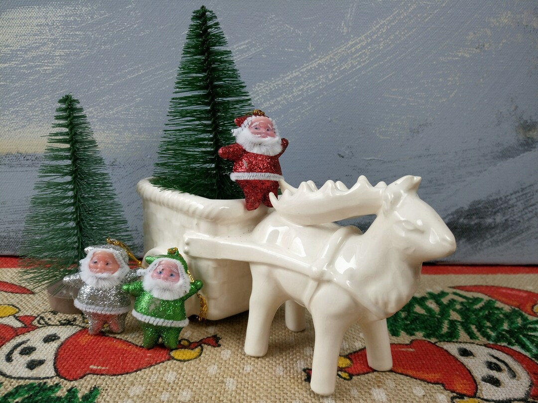 Deer Planter Made in Portugal, Reindeer Planter, Candy Dish, Trinket