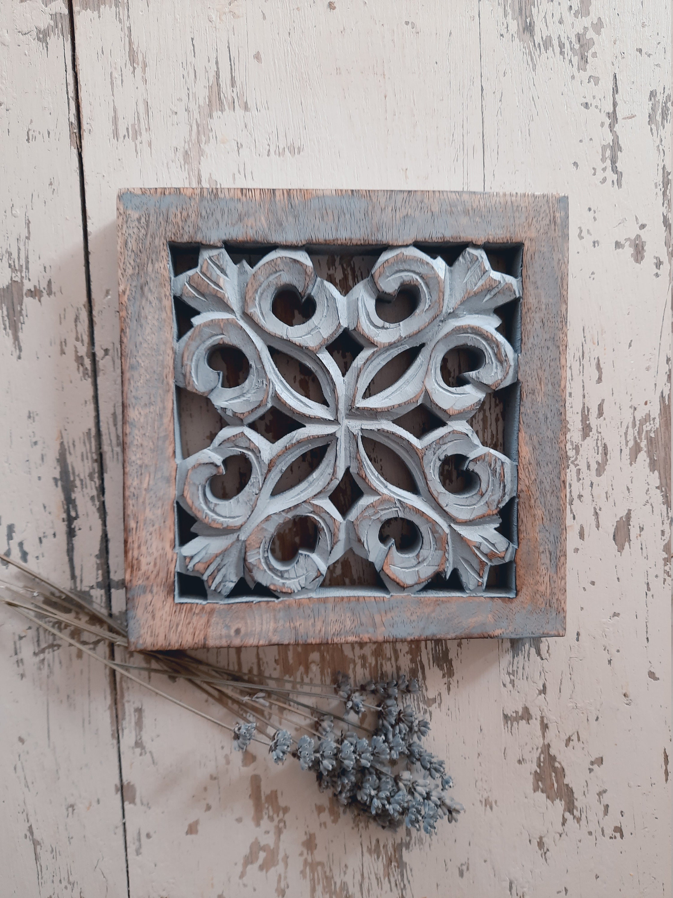 Rustic decorative Wooden trivet Etsy