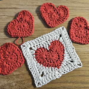 Easy Heart Granny Pattern