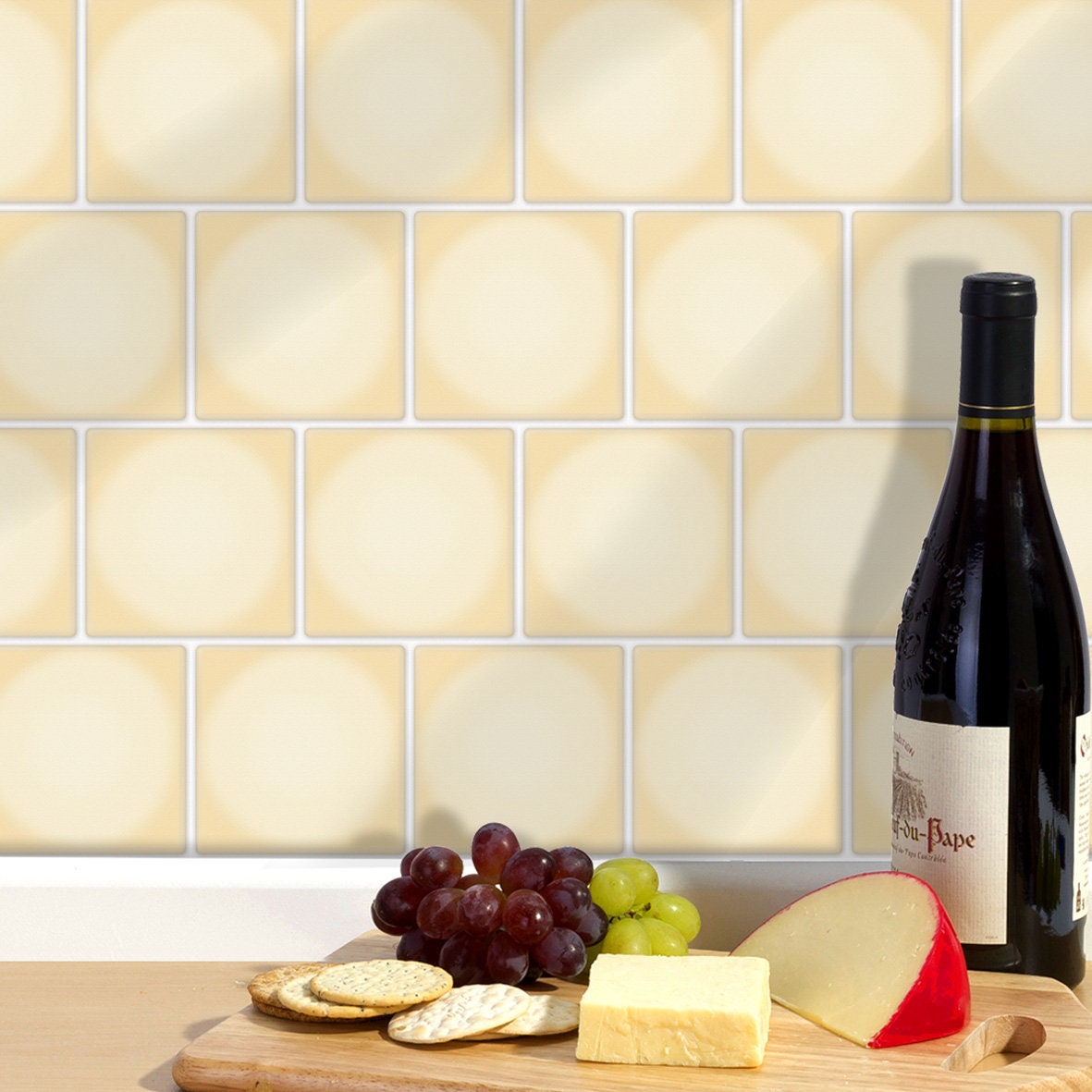 4x4 Wall Tile Stickers Self Adhesive SOLID / Etsy UK