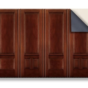 DOLLS HOUSE WALLPAPER Self Adhesive, 1/12th Scale Vinyl Sheet, Plain Wall Panels  :  larger than A4 size, Will Not Tear.