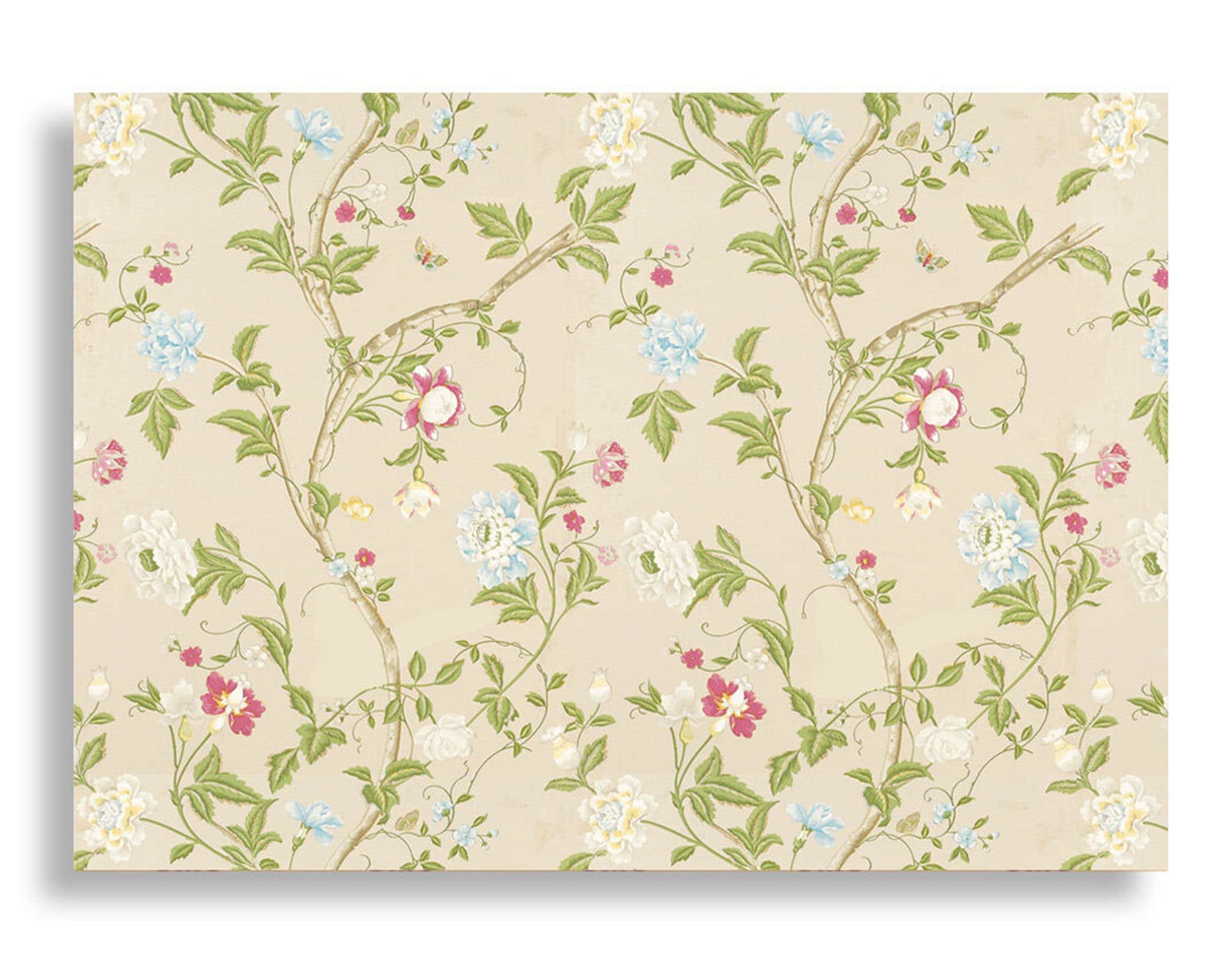 DOLLS HOUSE WALLPAPER Self Adhesive 1/12th Scale Vinyl Sheet Etsy
