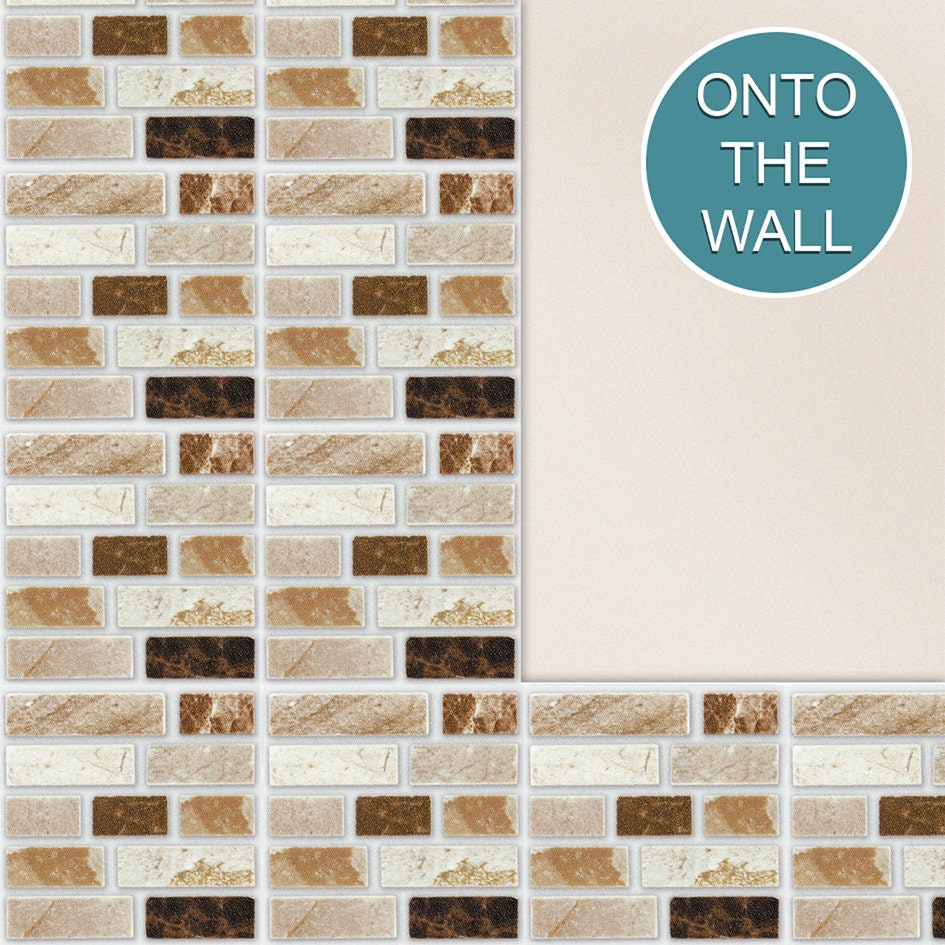 4x4 Wall Tile Stickers Self Adhesive SOLID / Etsy