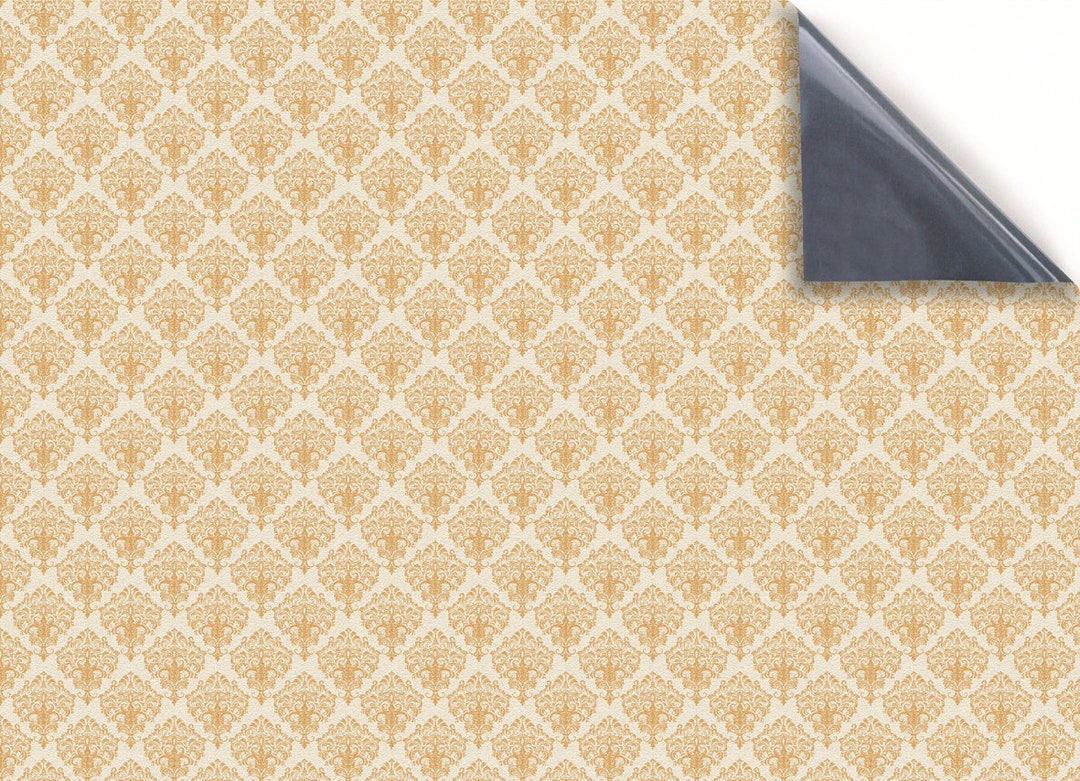 Self-adhesive Dolls House Wallpaper: 1/12 Scale Victorian Rococo Vinyl ...