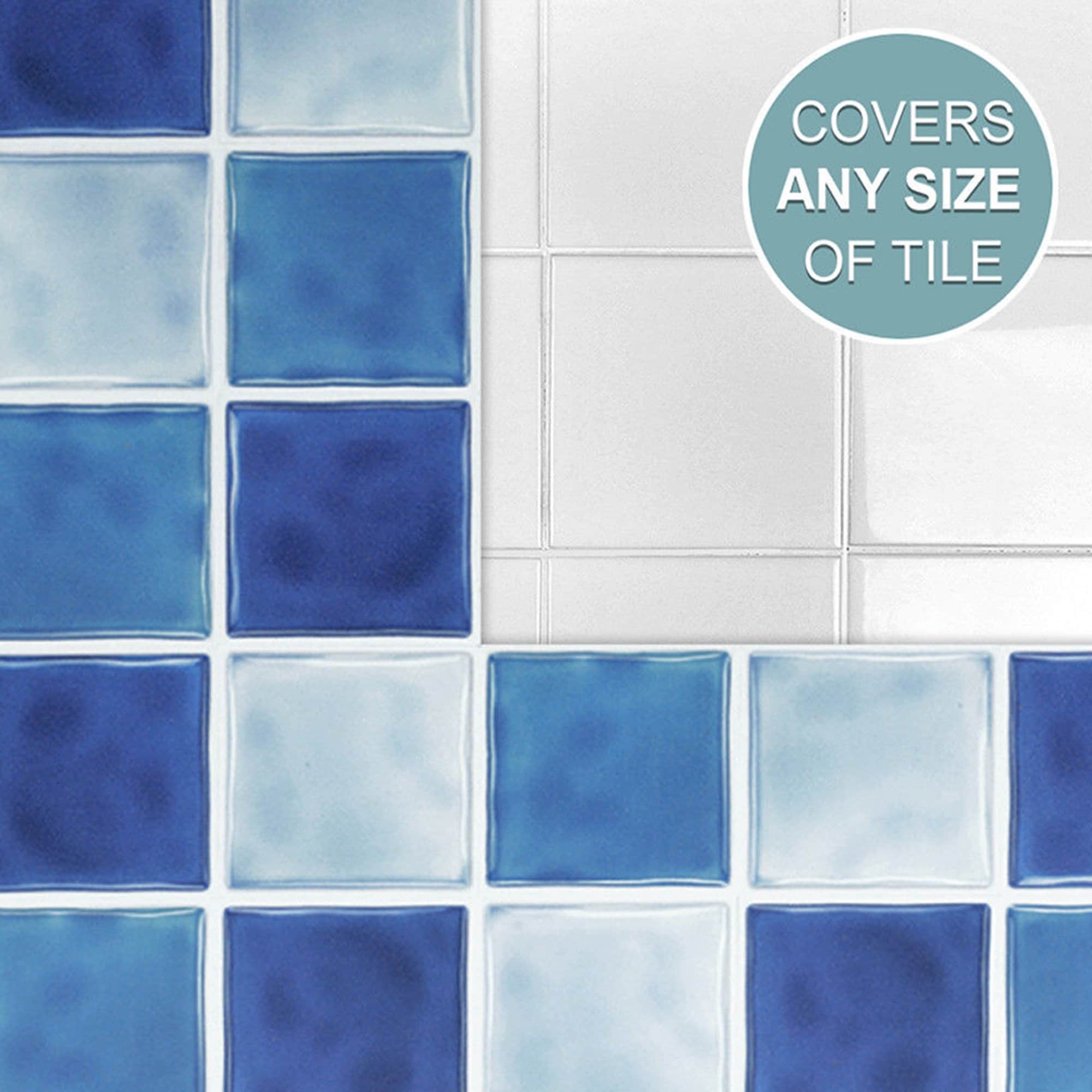 4x4 Wall Tile Stickers Self Adhesive SOLID / Etsy