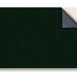 May include: A dark green felt board with a white backing. The felt board is a popular tool for teaching and learning.