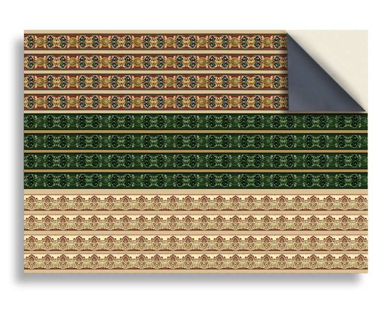 DOLLS HOUSE WALLPAPER Self Adhesive 1/12th Scale Vinyl Sheet Etsy