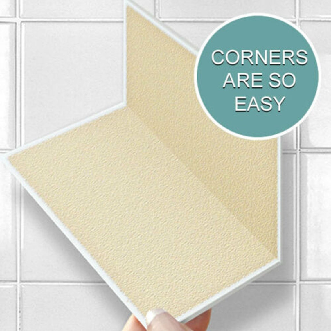 8x4 Wall Tile Stickers Self Adhesive SOLID / - Etsy