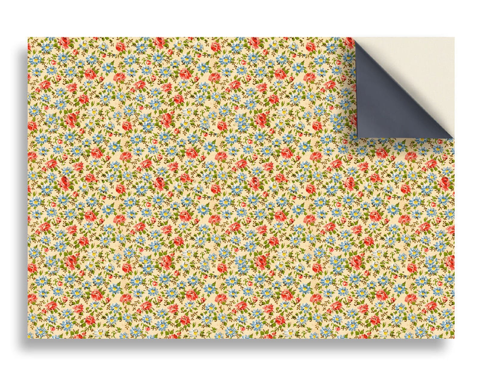 DOLLS HOUSE WALLPAPER Self Adhesive 1/12th Scale Vinyl Sheet Etsy