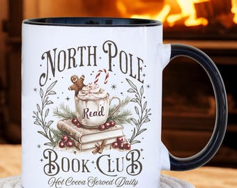 North Pole Book Club Mug | Cozy Christmas Gift