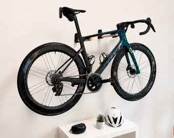 Road, Gravel, and Cyclo-Cross Bike Wall Mount - Space-Saving Bike Storage