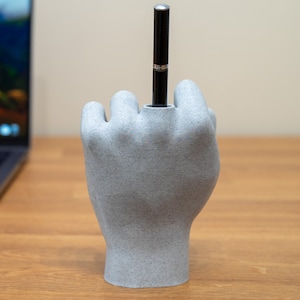 Middle Finger Pen Holder - Perfect Gift for Colleague