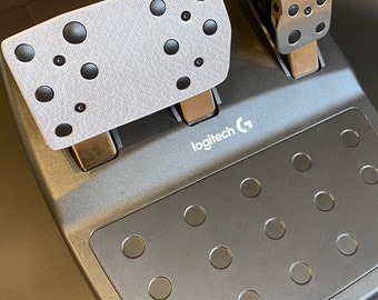 Logitech G25 G27 G29 G920 G923 Double Brake Pedal Adapter with anti-slip layer