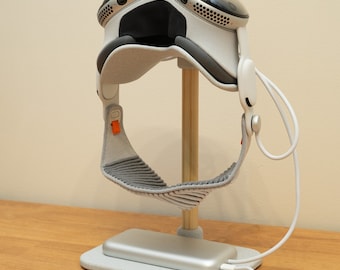 Supporto per Apple Vision Pro con porta batteria e gestione cavi integrata / Dock per Apple Vision Pro