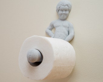 Quirky and Naughty Toilet Paper Holder