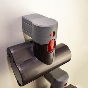 Wall Mounted Single Accessory Tool Holder Compatible with Dyson V7, V8, V10, V11 Vacuum