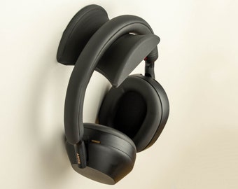 Floating Headphone Hanger | Wall Mounted Headphone Stand | Compact Headphone Storage