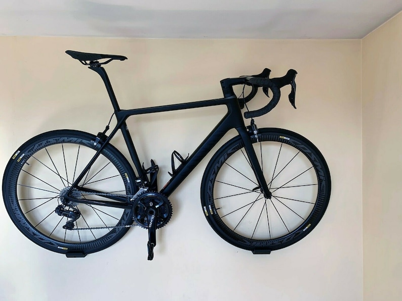 Rennrad Wandhalterung Rennrad Wandhalterung Passt zu Carbonrädern und rahmen Super Kompakt Fahrradaufbewahrung Bild 3