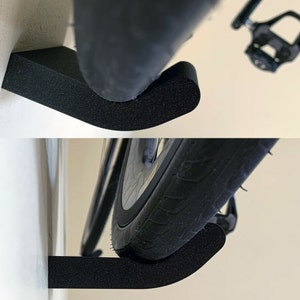 Rennrad-Wandhalterung Rennrad-Wandhalterung Passt zu Carbonrädern und rahmen Superkompakt Fahrradaufbewahrung Bild 6