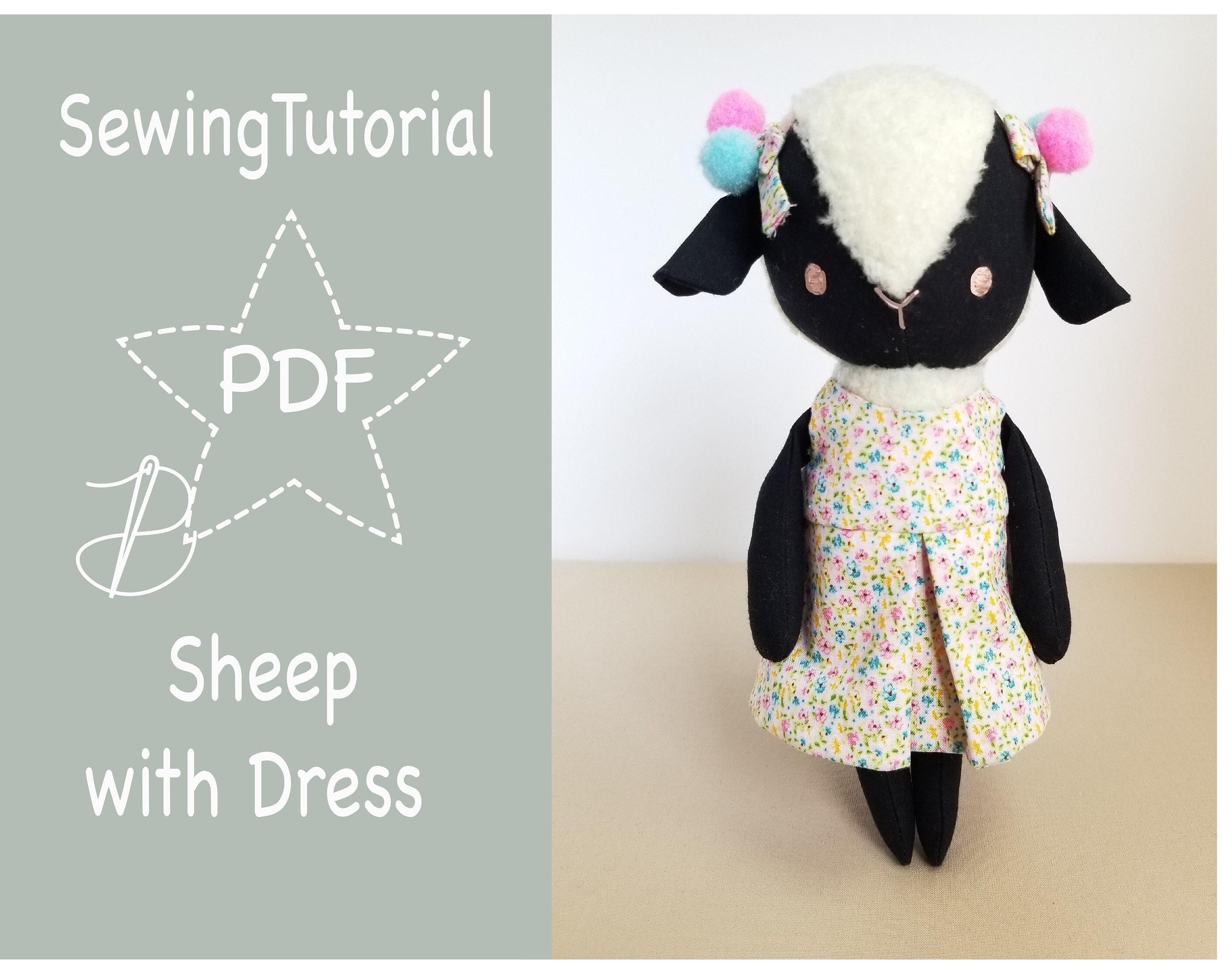 sheep sewing pattern