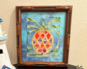 Abstract Pineapple Cross Stitch Pattern