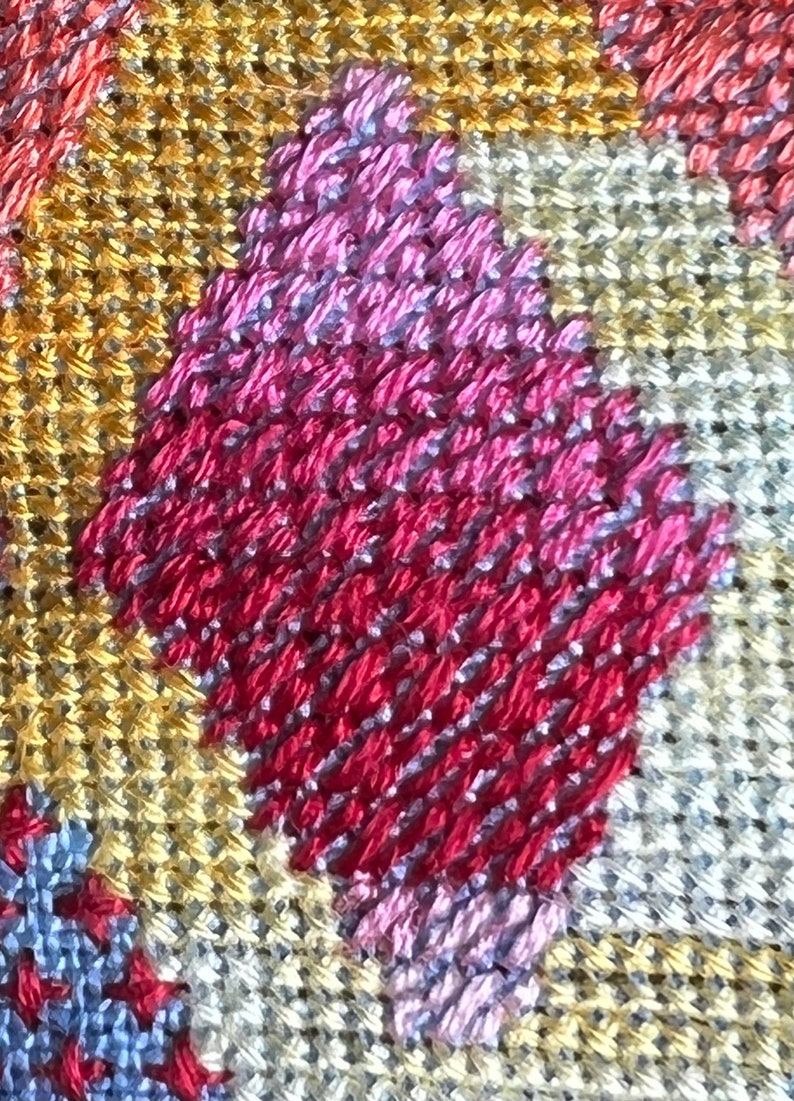 Abstract Pineapple Cross Stitch Pattern image 4