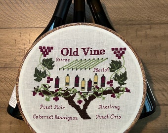 Old Vine Cross Stitch Pattern