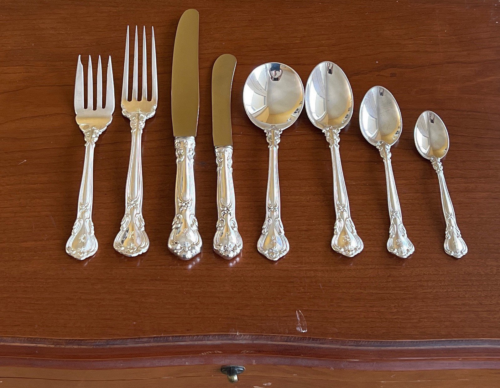 BIRKS Chantilly Sterling Silver Flatware Etsy Canada