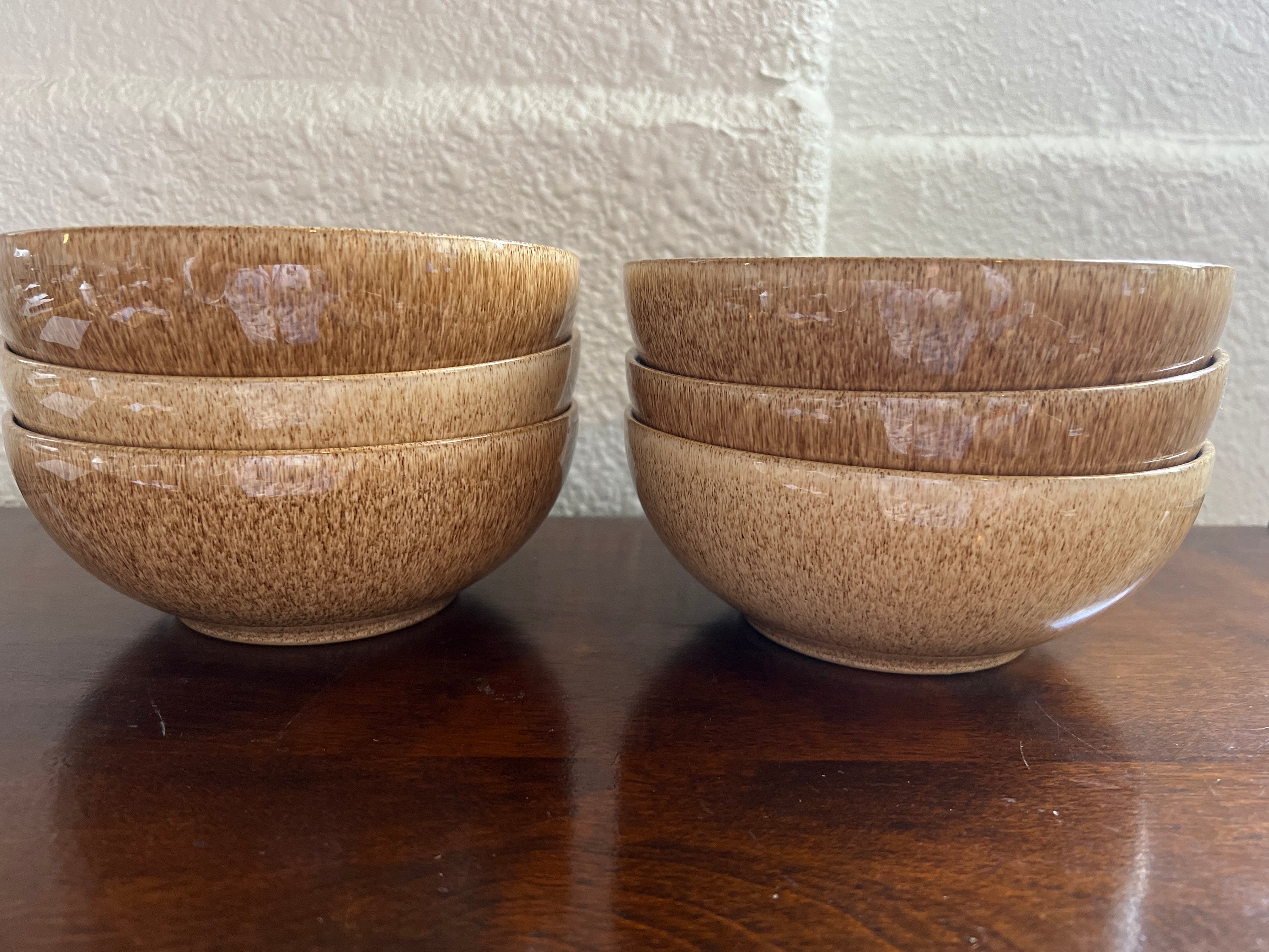 Denby, Studio Craft Elm, Coupe Cereal Bowl, Set of 6 - Etsy