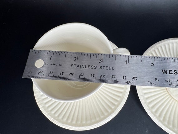 Wedgwood, Queen's Ware EDME, Chocolate Cup & Saucer, Pair - Etsy