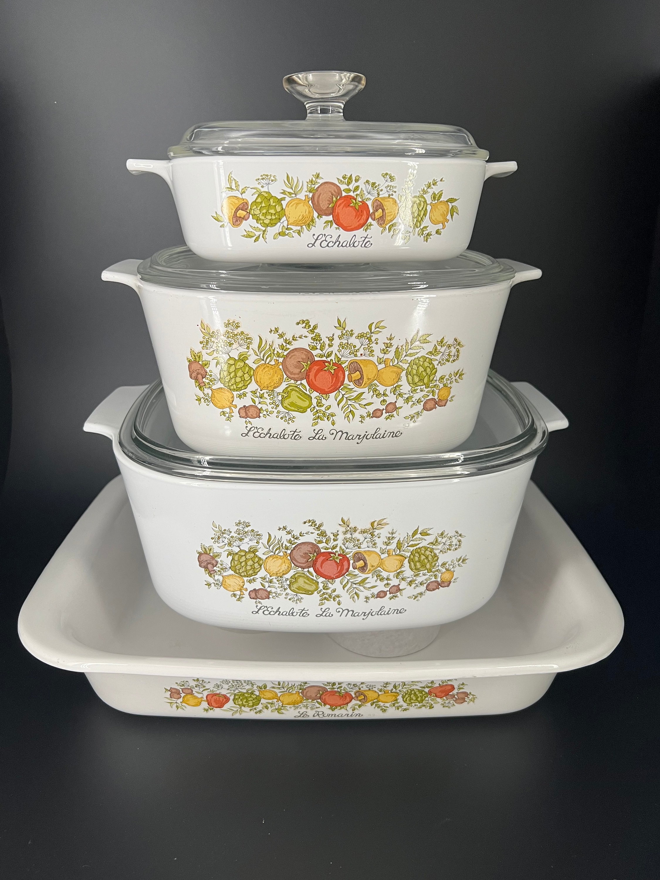 Corning Ware, Spice of Life, With Words, Casserole. - Etsy