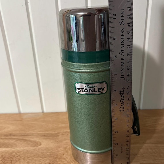 Aladdin, Stanley, Green, Thermos, With Handle, Wide Mouth, 24-oz