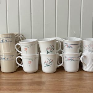 Corning, Corelle, Mugs, Set of 4