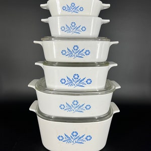 Corning Ware, Cornflower, casserole