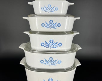 Corning Ware, Cornflower, casserole