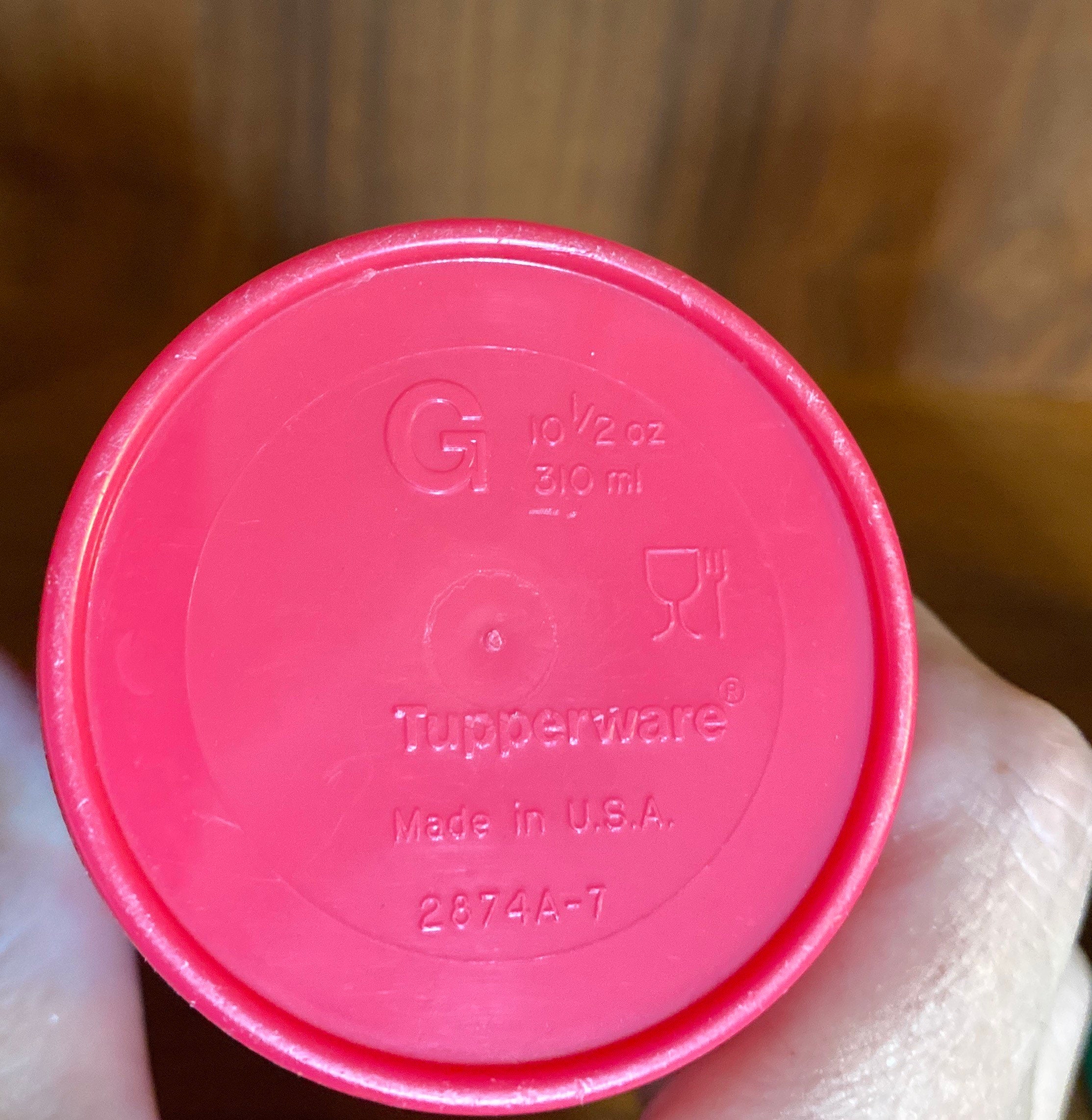 Tupperware Color Code Tupperware Primary Color Tumblers - Etsy