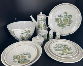 Pyrex, JAJ, Autumn Glory, 6 Dinner Plates - Etsy