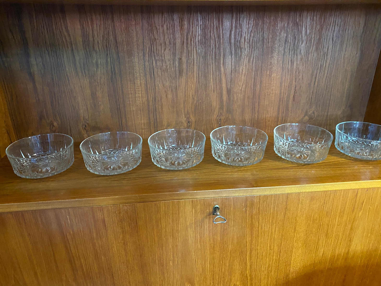 Arcoroc cut crystal dessert bowls set of 6 Etsy