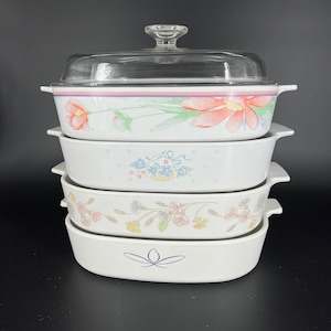 Corning Ware, 2.5 Quart Square Casserole with Lid