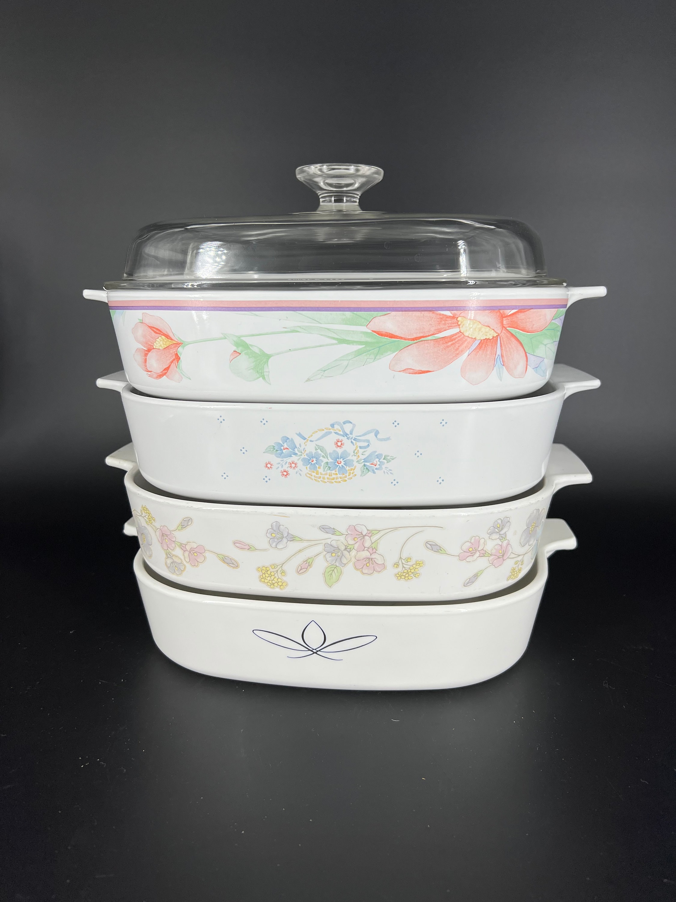 Corning Ware, 2.5 Quart Square Casserole with Lid - Etsy 日本