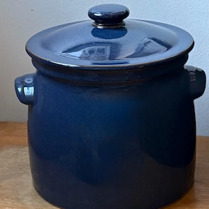 Denby, Boston Pattern, 3 Quart Round Covered Casserole