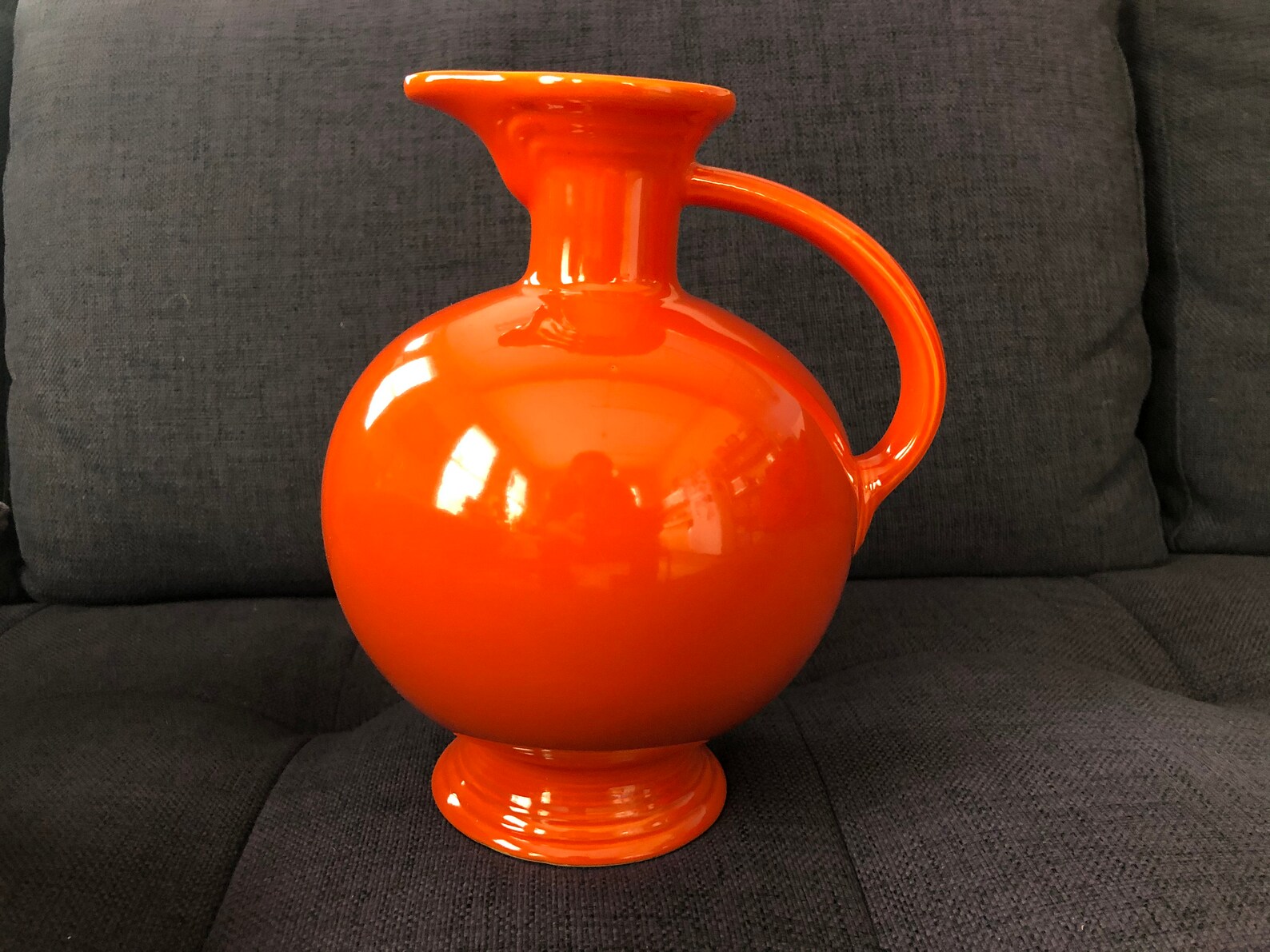 Fiestaware Carafe Water Jug Radioactive Red no Lid Etsy
