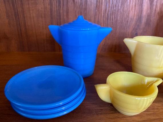 Akro Agate, Tea Party Set, Lot of 18, Miniature - Etsy