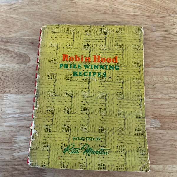 Robin Hood prize winning Recipes, 1947